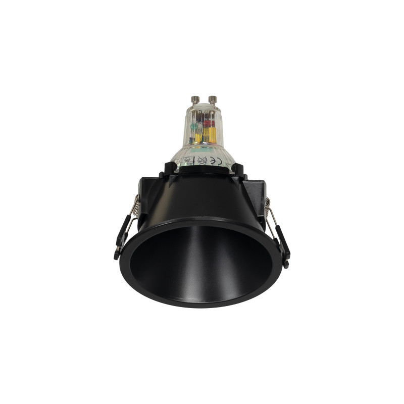 Round asymmetrical recessed downlight ring - Low UGR - Cutout Ø85mm
