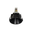 Round asymmetrical recessed downlight ring - Low UGR - Cutout Ø85mm