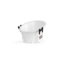 Round asymmetrical recessed downlight ring - Low UGR - Cutout Ø85mm