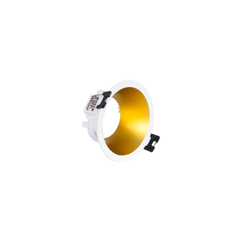Round recessed downlight ring - Low UGR - Cutout Ø75mm