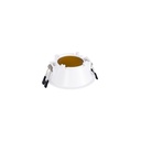 Round recessed downlight ring - Low UGR - Cutout Ø75mm