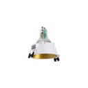 Round recessed downlight ring - Low UGR - Cutout Ø75mm