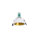 Round recessed downlight ring - Low UGR - Cutout Ø75mm