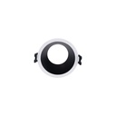 Round recessed downlight ring - Low UGR - Cutout Ø75mm