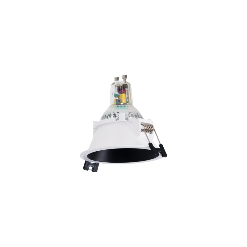 Round recessed downlight ring - Low UGR - Cutout Ø75mm