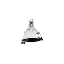 Round recessed downlight ring - Low UGR - Cutout Ø75mm