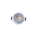 Round recessed downlight ring - Low UGR - Cutout Ø75mm