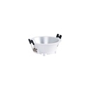 Round recessed downlight ring - Low UGR - Cutout Ø75mm