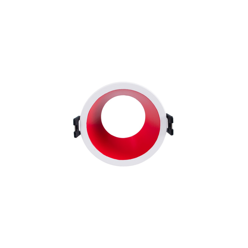 Round recessed downlight ring - Low UGR - Cutout Ø75mm