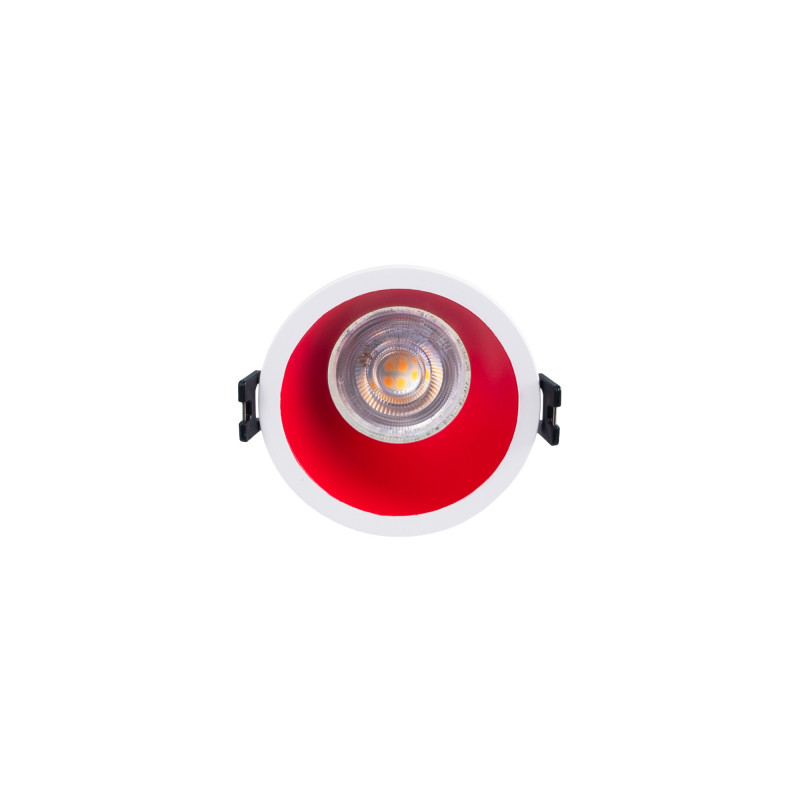 Round recessed downlight ring - Low UGR - Cutout Ø75mm