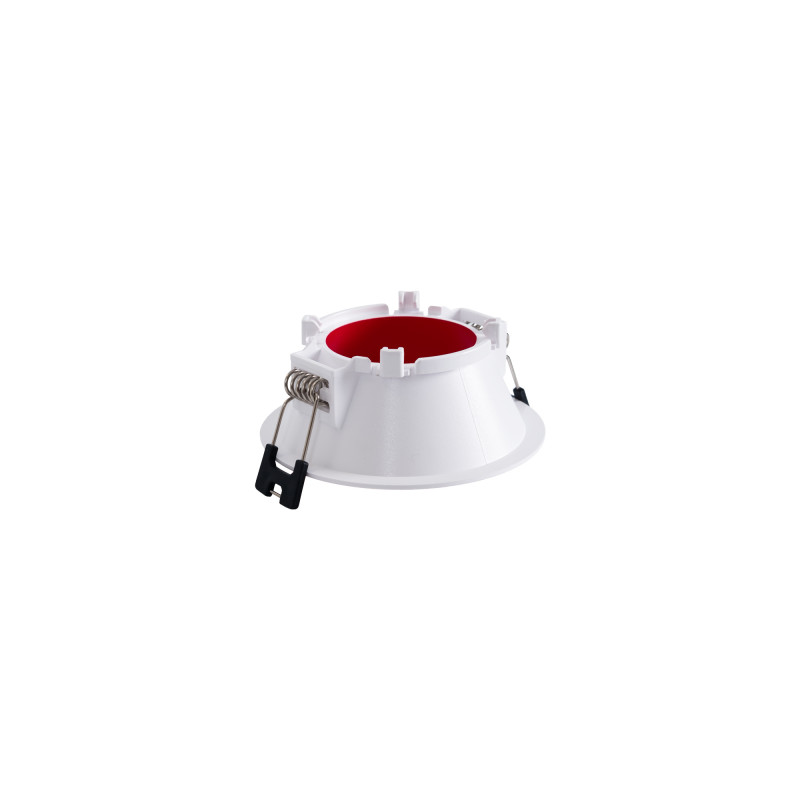 Round recessed downlight ring - Low UGR - Cutout Ø75mm