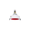 Round recessed downlight ring - Low UGR - Cutout Ø75mm