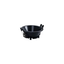 Round recessed downlight ring - Low UGR - Cutout Ø75mm