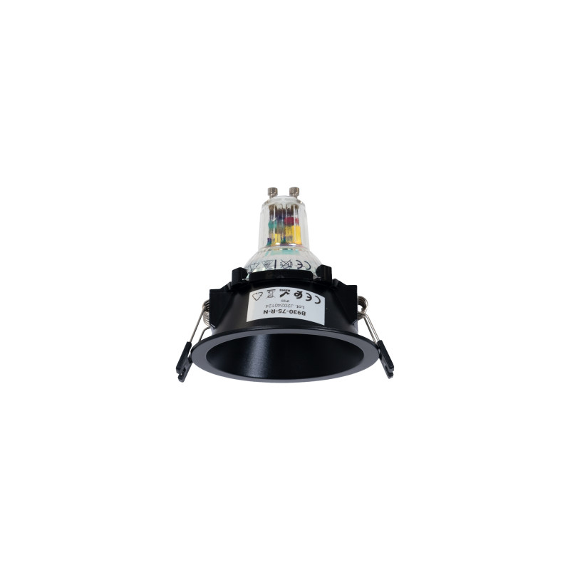 Round recessed downlight ring - Low UGR - Cutout Ø75mm