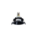 Round recessed downlight ring - Low UGR - Cutout Ø75mm
