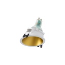 Round asymmetrical recessed downlight ring - Low UGR - Cutout Ø75mm
