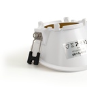 Round asymmetrical recessed downlight ring - Low UGR - Cutout Ø75mm