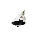 Round asymmetrical recessed downlight ring - Low UGR - Cutout Ø75mm