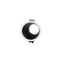 Round asymmetrical recessed downlight ring - Low UGR - Cutout Ø75mm