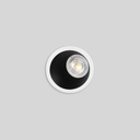 Round asymmetrical recessed downlight ring - Low UGR - Cutout Ø75mm