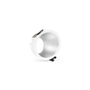 Round asymmetrical recessed downlight ring - Low UGR - Cutout Ø75mm
