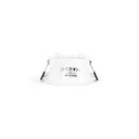 Round asymmetrical recessed downlight ring - Low UGR - Cutout Ø75mm