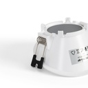 Round asymmetrical recessed downlight ring - Low UGR - Cutout Ø75mm