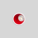 Round asymmetrical recessed downlight ring - Low UGR - Cutout Ø75mm