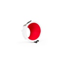Round asymmetrical recessed downlight ring - Low UGR - Cutout Ø75mm