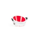 Round asymmetrical recessed downlight ring - Low UGR - Cutout Ø75mm