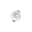 Round asymmetrical recessed downlight ring - Low UGR - Cutout Ø75mm