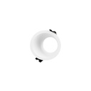Round asymmetrical recessed downlight ring - Low UGR - Cutout Ø75mm