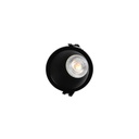 Round asymmetrical recessed downlight ring - Low UGR - Cutout Ø75mm