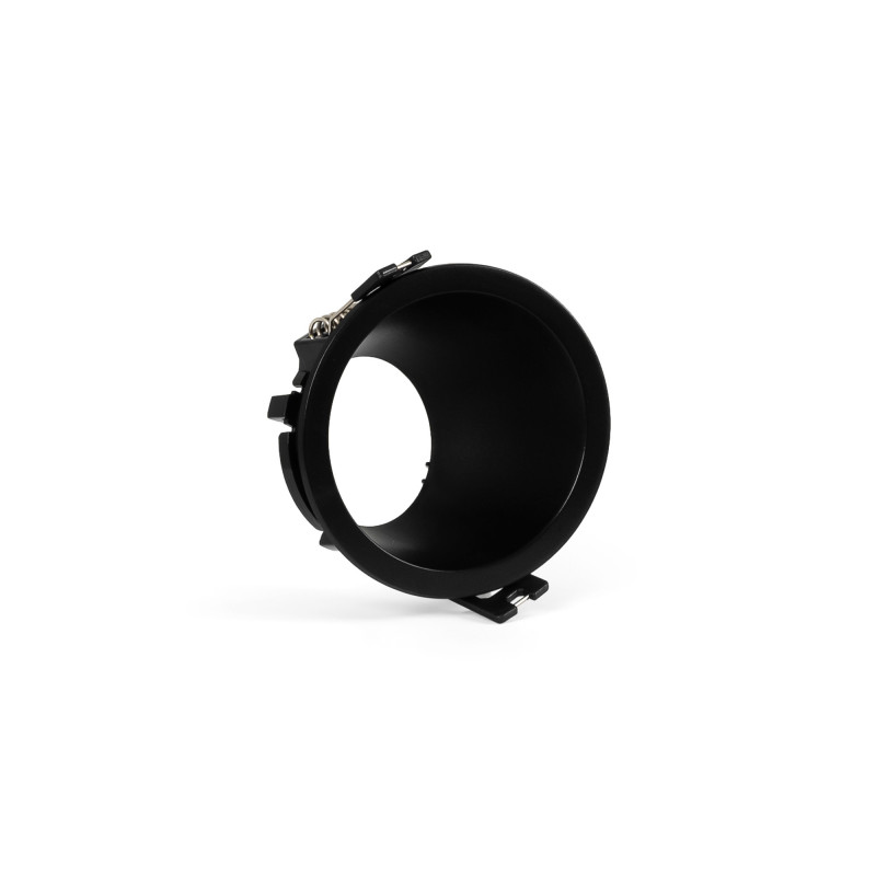 Round asymmetrical recessed downlight ring - Low UGR - Cutout Ø75mm