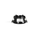 Round asymmetrical recessed downlight ring - Low UGR - Cutout Ø75mm