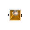Square recessed downlight ring - Low UGR - Cutout 85 x 85mm