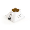 Square recessed downlight ring - Low UGR - Cutout 85 x 85mm