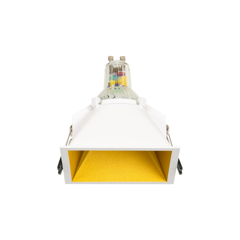 Square recessed downlight ring - Low UGR - Cutout 85 x 85mm