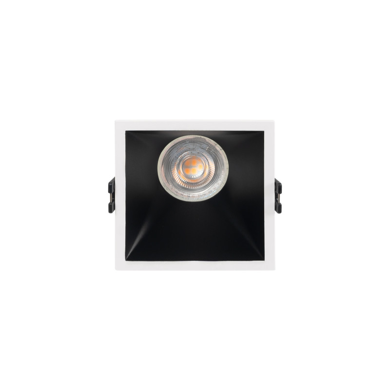 Square recessed downlight ring - Low UGR - Cutout 85 x 85mm