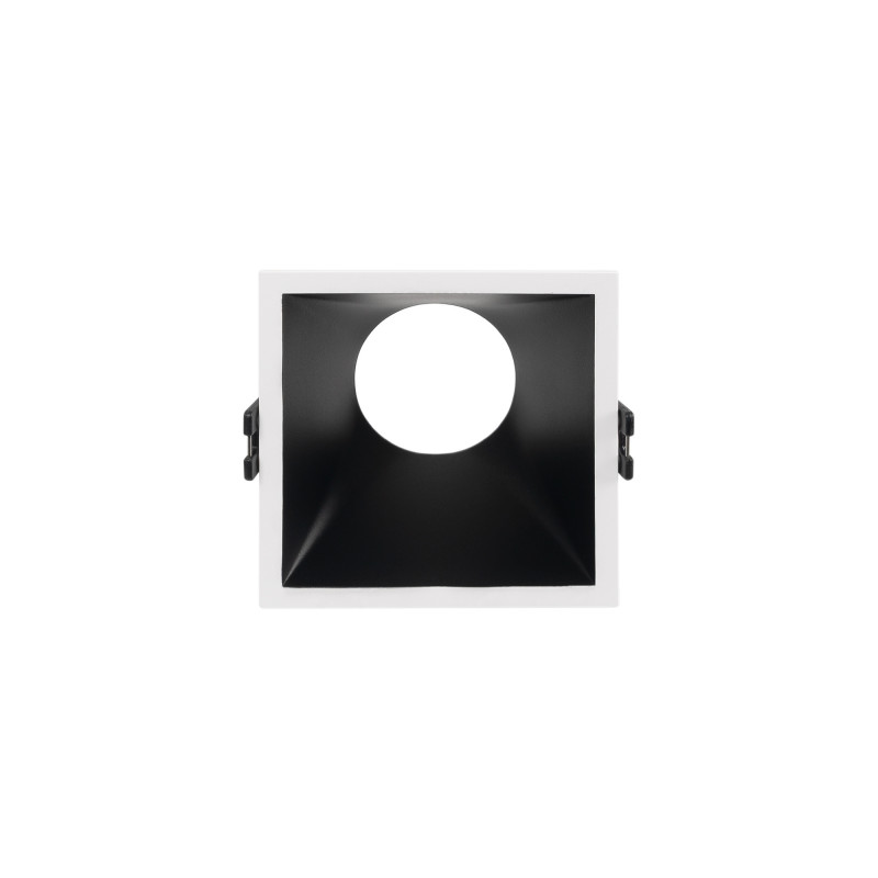 Square recessed downlight ring - Low UGR - Cutout 85 x 85mm