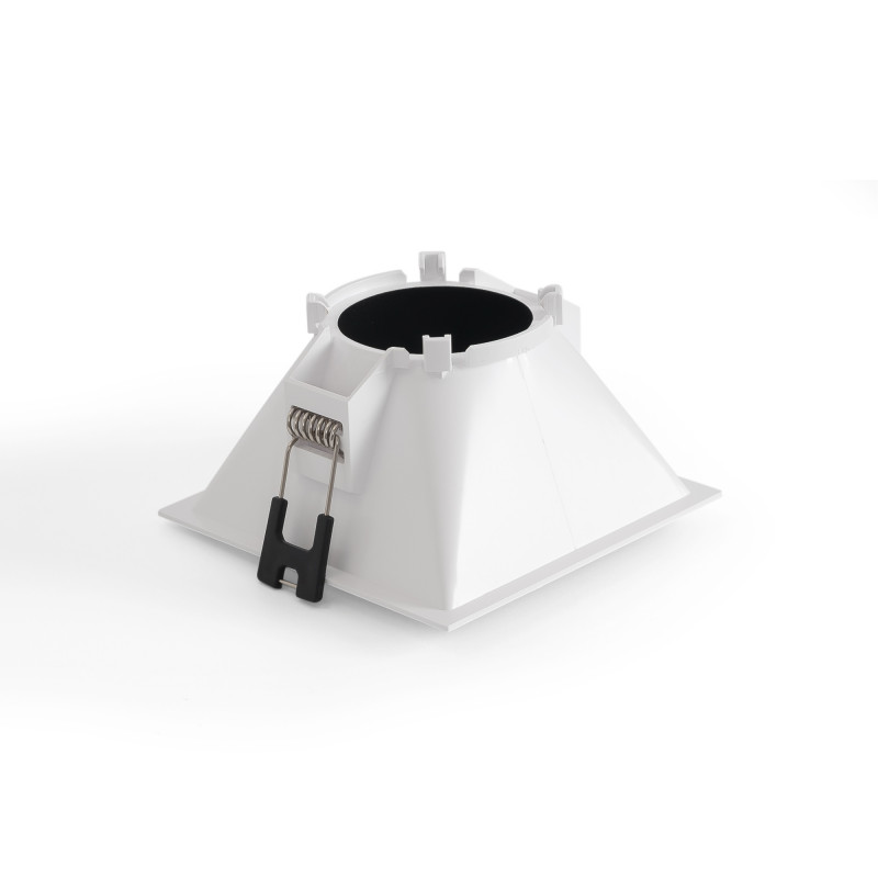 Square recessed downlight ring - Low UGR - Cutout 85 x 85mm