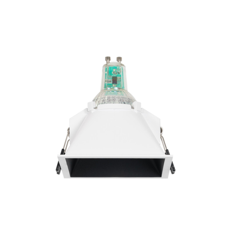 Square recessed downlight ring - Low UGR - Cutout 85 x 85mm