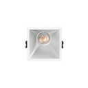 Square recessed downlight ring - Low UGR - Cutout 85 x 85mm