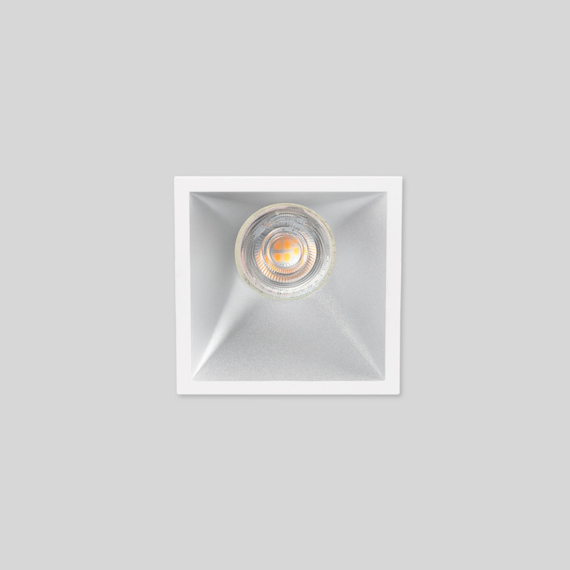 Square recessed downlight ring - Low UGR - Cutout 85 x 85mm