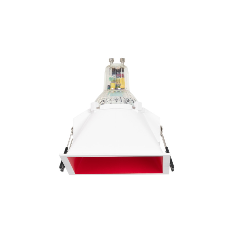 Square recessed downlight ring - Low UGR - Cutout 85 x 85mm