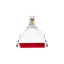 Square recessed downlight ring - Low UGR - Cutout 85 x 85mm