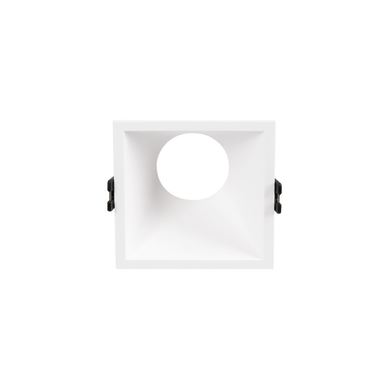 Square recessed downlight ring - Low UGR - Cutout 85 x 85mm