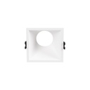 Square recessed downlight ring - Low UGR - Cutout 85 x 85mm