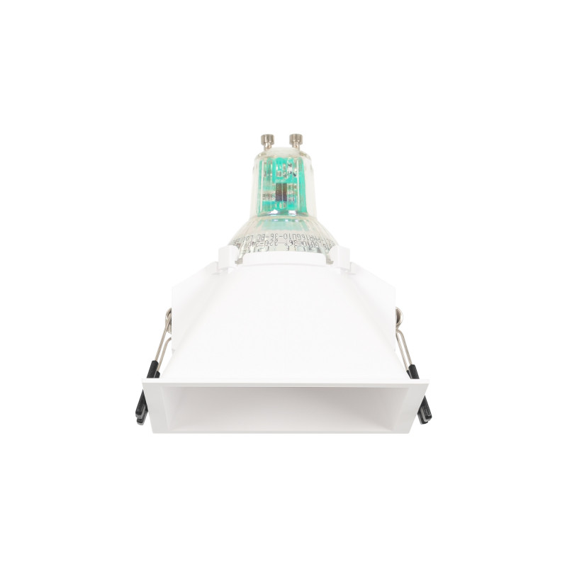Square recessed downlight ring - Low UGR - Cutout 85 x 85mm