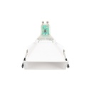 Square recessed downlight ring - Low UGR - Cutout 85 x 85mm